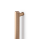 Greep MOON BIG BA1056-528 L1096 aluminium geborsteld messing cava