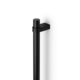 Greep NOBB BA1056-528 L1108 aluminium geborsteld zwart