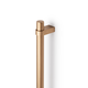 Poignée NOBB BA192 L244 aluminium brossé laiton cava