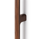 Poignée de porte dubbel LUV WOOD BIG BA992-496 L1026.5 bois noyer