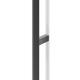 Poignée BROOKLYN BA528-1056 L1066 aluminium titane noir