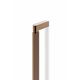 Greep BROOKLYN BA528-1056 L1066 aluminium geborsteld messing cava