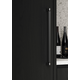 Knop BROOKLYN BIG Ø40 aluminium gepolijst nikkel