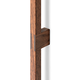 Greep HAKO BA960-480 L988 hout walnoot