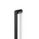 Greep FASE BIG BA320 L348 aluminium geborsteld zwart