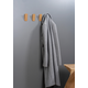 Porte-manteaux SblancCH L100 bois noyer