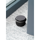 Deurstopper ARPA Ø45 aluminium rvs-look