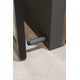 Butée de porte BROOKLYN Ø50 aluminium brossé bronze
