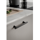 Poignée VILLA EA192 L241,5 zamac noir mat 