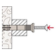 Nagelplug Fischer N8 x 80S met schroef