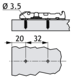 Tiomos 1D embase linèaire h02 ni 
