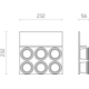 Fit support épices V2 noir (B)