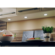 Hera set 4 x FR-68 led 4W 24V 3000K RVS-look+ transfo led 30W