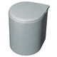 Poubelle 270 13 L grise 