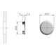 Cache d. 20mm blanche pour APC6/APC1