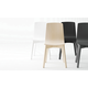 Dolce stoel hout antracietgelakt /hout antraciet