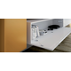 Link U262 compas d'abattant finition alu gris 