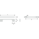 Greep oeloe zamak wit ba 224mm l243mm