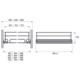 Exclusiv panier extensible c.500mm blanc SoftClose  