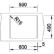 Blanco spoeltafel claron 550-if/a auto.