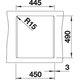 Blanco Dalago 45 blanc doux commande automatique
