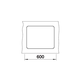 Blanco Etagon 500-F tartufo manuele bediening
