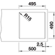 Blanco spoeltafel pleon 5 rock grey man.