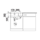 Blanco Solis 340/180-U bak links manueel