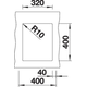 Blanco Subline 320-U café commande manuelle