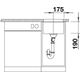Blanco Subline 320-U gris volcan commande manuelle