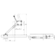 Meubelschaar cea-lift 601 links chroom