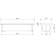 Kapsa look inox 2 prises b-f + chargeur usb  