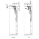 Hawa Multifold 30/W + rail 1100 mm 