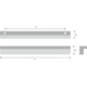 Profielgreep L ba480 walnoot