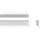 poignée  l=120mm distance for.96mm alu mat 