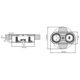 Eight zwart b-f 1 stopcontact + 1 usb
