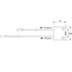 Led interrupteur de porte noir 12v max 30w 