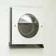 Paneir kappa jalousie inox/blanc d.150mm 
