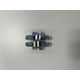 Charnière invisible 60.4x12.7mm nickel brossé 