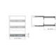 Chic line set tiroir anthracite h.75 p.322mm 