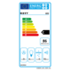 Novy hotte télescop 90cm inox moteur double élec 