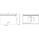 Miroir 1200x750 led haut+kelvinch.+chauff 