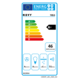 Novy Vision 75 cm noir verre/noir hotte murale 