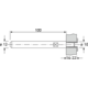 Support pour tablette fixation panneaux M8  