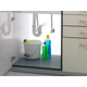 Sous-évier aquastop plastique gris  2000x580mm