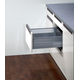 Rambarde DWD XP l600mm argent à visser 