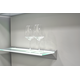Mono teo led tablette verre 600mm 3W 230V 4000K 