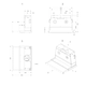 Novy hotte télescop 60cm inox moteur double bouton 