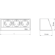 Evoline Wing + r-dock  2xnl-d-l + usb ac 