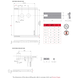 Link U262 compas d'abattant finition alu gris 